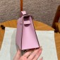 Hermes Kelly Pochette in Epsom Leather-Mauve