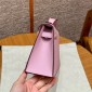 Hermes Kelly Pochette in Epsom Leather-Mauve