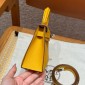 Hermes Mini Kelly Epsom leather-Jaune ambre