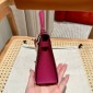 Hermes Mini Kelly Epsom leather-Rose purple