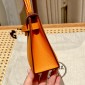 Hermes Mini Kelly Epsom leather-Orange