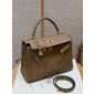 Hermes Kelly 32cm in Togo leather-Alezan 