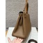 Hermes Kelly 32cm in Togo leather-Alezan 