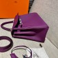 Hermes Kelly 32cm in Togo leather-Anemone