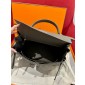 Hermes Kelly 32cm in Togo leather-Etain