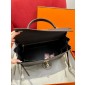 Hermes Kelly 32cm in Togo leather-Black