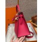 Hermes Kelly 32cm in Epsom leather-Rose extreme