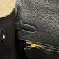 Hermes Kelly 35cm in Togo leather-Black