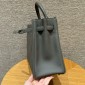 Hermes Kelly 35cm in Togo leather-Gris Mayer