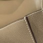 Hermes Constance Elan Shoulder Bag in Epsom Leather-Light Grey