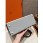 Hermes Kelly 25 / 28  in Epsom Leather-Blue glacier