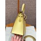 Hermes Kelly 25 / 28  in Epsom Leather-Jaune Poussin