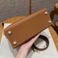 Hermes Kelly 25 / 28  in Epsom Leather-Brown