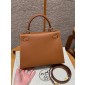 Hermes Kelly 25 / 28  in Epsom Leather-Brown