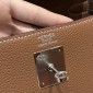 Hermes Kelly 25 / 28  in togo leather-Brown