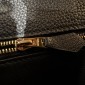 Hermes Kelly 25 / 28  in togo leather-Black