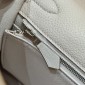 Hermes Kelly 25 / 28  in togo leather-Mauve pale