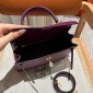 Hermes Kelly 25 / 28  in Epsom Leather-Anemone