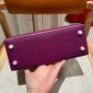 Hermes Kelly 25 / 28  in Epsom Leather-Anemone