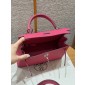 Hermes Kelly 25 / 28  in Epsom Leather-Rose Extreme