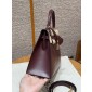 Hermes Kelly 25 / 28  in Box Leather-Rouge H