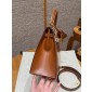 Hermes Kelly 25 / 28  in Box Leather-Brown