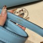Hermes Kelly 25 / 28  in Swift Leather-Celeste