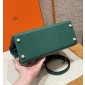 Hermes Kelly 25 / 28  in Epsom Leather-Makachite