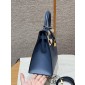Hermes Kelly 25 / 28  in Epsom Leather-Blue agate