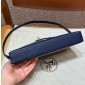 Hermes Kelly Elan Shoulder Bag-Navy blue 