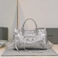 Borsa Le City da donna Balenciaga Medium-Silver