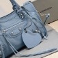 Borsa Le City da donna Balenciaga piccola-Light Blue
