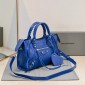 Borsa Le City da donna Balenciaga piccola-Electric blue