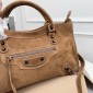 Borsa Le City da donna Balenciaga Medium-Camel