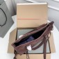 Borsa Le City da donna Balenciaga Medium-Light Espresso