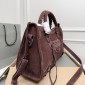 Borsa Le City da donna Balenciaga Medium-Light Espresso