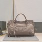 Borsa Le City da donna Balenciaga Medium-Stone beige