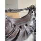 Balenciaga Le Cagole Borsa a tracolla piccola-Silver