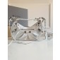 Balenciaga Le Cagole Borsa a tracolla piccola-White
