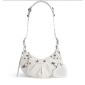 Balenciaga Le Cagole Borsa a tracolla XS-White