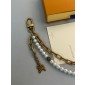 LV Chain Belt Pearls Bag Charm