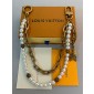 LV Chain Belt Pearls Bag Charm