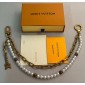 LV Chain Belt Pearls Bag Charm