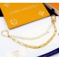 LV Chain Belt Pearls Bag Charm
