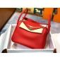 1:1 Borsa Hermes Lindy mini in pelle togo 