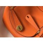 1:1 Borsa Hermes Lindy mini in pelle togo 