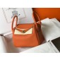 1:1 Borsa Hermes Lindy mini in pelle togo 