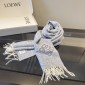Loewe Wool and Cashmere Anagram scarf