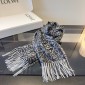 Loewe Wool and Cashmere Anagram scarf