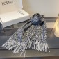 Loewe Wool and Cashmere Anagram scarf